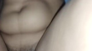 the bastard turned it upside down leaving his dick, i cum 3X my pussy he cum inside🍆🥛💦🤤