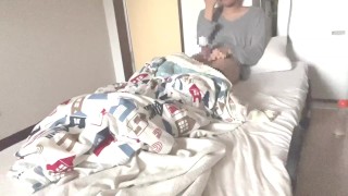 朝立ちチンポは硬くて気持ちいい！！