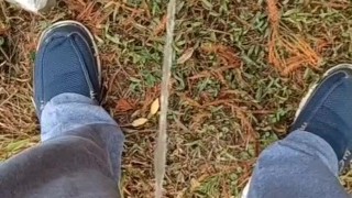 Back Yard Pissing