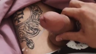 Jerck of and have a lot of cum