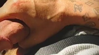 KARMA CREAM JERKS OFF BBC while Driving Down the HWY