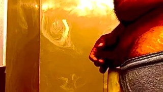 A piss and a wank