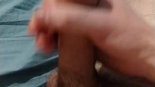 Big dick with a big cum shot