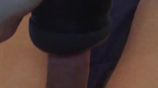 Edging inside pocket pussy 