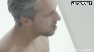 WHITEBOXXX - Horny Besties Team Up On Lucky Man's Big Cock Full Scene