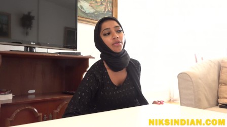 Big Tits indian Hijabi teen fucked in the Ass and Pussy by Step Brother