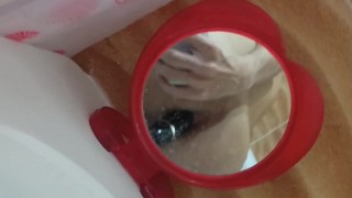 Soon there will be a video with two toys in the ass
