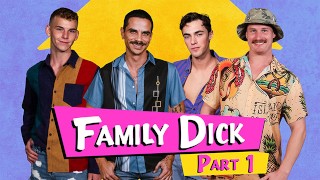 Kinky StepFamily Jordi And Jack Take Turns Drilling And Breeding Jack Waters In Passionate Threesome