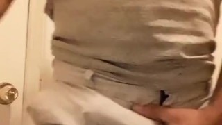 Bulging in my shorts 
