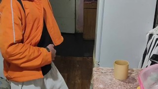 I'm cooking myself dinner