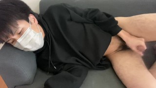 #36 【大学生のルーティンオナニー６】AV見ながら大量射精
