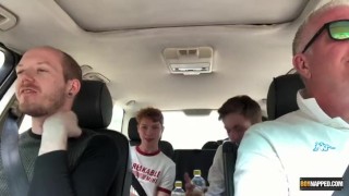 Twinks Alex Faux and Avery Monroe fucked by hung Sean Taylor