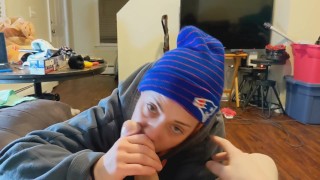 Every time the Patriots Lose, Heather Kane Sucks a Random Cock!