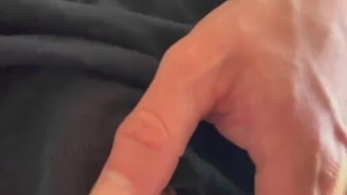 Didnt want to loose the chance to cum 