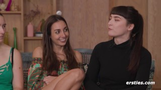 Ersties - Amazing Amateur Orgy with Four Best Friends