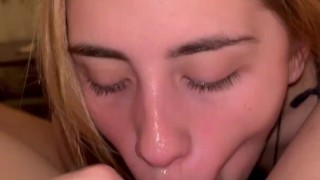 JUICY SLOPPY BLOWJOB CLOSE UP FACEFUCK PT 2 Full Video on Onlyfans Raxxxbit