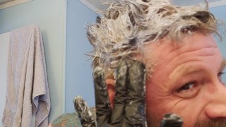 ASMR Dyed My Hair (Shower teaser)