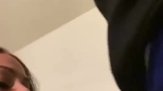 Bbc barely fits in her mouth