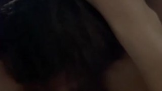 My first ever lesbian experience getting my hairy pussy ate