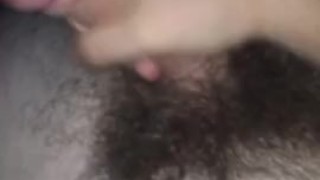 18 year old jacks off 1 sperm at a time from his long John