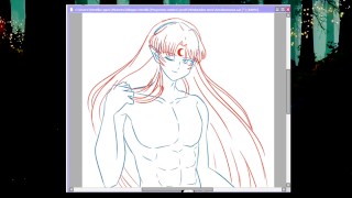 Speed Paint - Sesshomaru el amo bonito