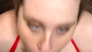 Submissive pawg facial 😍🔥🥵🤤