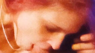 THROAT GODDESS SMOKING a red 100 AN SLOW SUCKING MY DADDY DICK