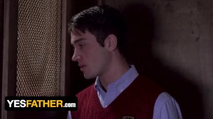 Handsome Twink Mason Anderson Drills The Priest's Asshole In The Confession Booth - YesFather
