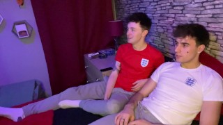 British boys fuck during World Cup