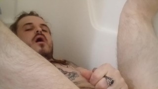 Golden shower to the face