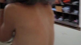 wand harness and hands bound.... made her cum