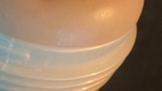 First time trying a fleshlight On Shrooms.  Sex is better tripping.