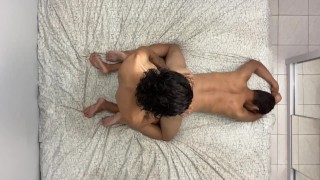 Sucking my neighbor's ass