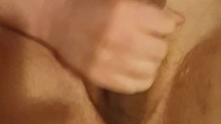 Massive cum.. While being Ass fucked.. Female POV