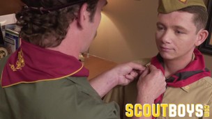 Scoutmaster Seduces And Fucks Tiny Scout