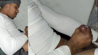 Pineapple in my ass squirting and jacking off in the car very horny fruity freaky Friday big dick bl