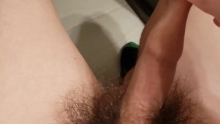 Playing with my foreskin soft