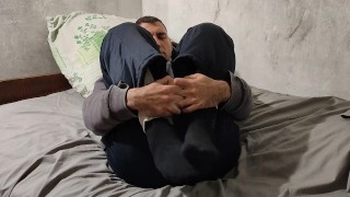 Lying in a cold room