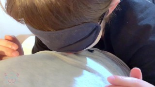 若いカップルのイチャイチャ口内射精動画