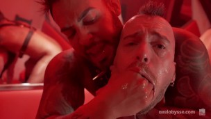 Euro Porn Star Viktor Rom Opens Up Axel's Throat and Hungry Hole