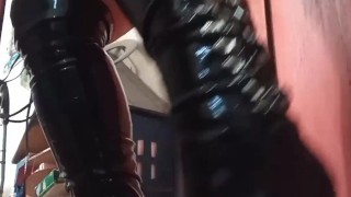 Te voy a meter el taco en la pija hijo de puta!! 😈💦 Uretral rolplay