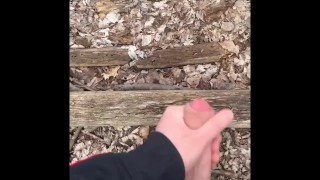 Camper finds a spot to jerk it