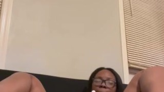 Ash Kream Squirts on Couch