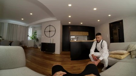 Hot Living Room Barebacking in VR