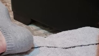 POV Monster cock cuming close up