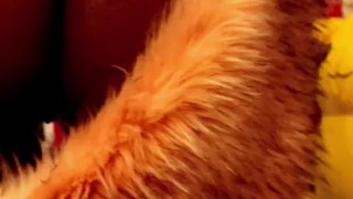 Black girl teen shows you her pussy outline and beautiful ass from behind