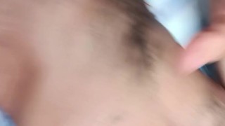 I began jacking off and ended up sticking my fingers up my hairy wet ass