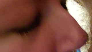 VampWolfBanger & Papa Bear Wolfman Super Close Up Slurpy Blowjob (for Koda)