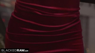 BLACKEDRAW Blonde MILF Carlita ditches boyfriend for BBC