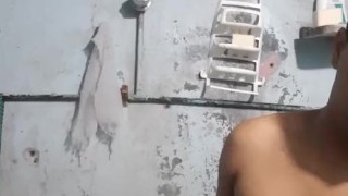Masturbandome en el baño, video de verificación